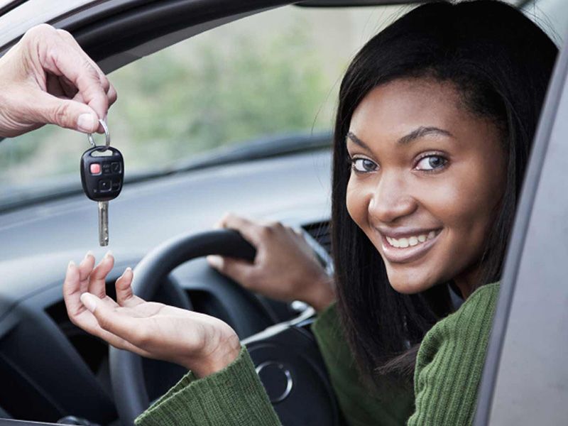 Safi Safaye - Lead driving instructor at Road2Pass teaching a student in East London